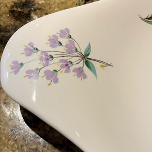 MCM porcelain platter, Hallcraft by Eva Zeisel